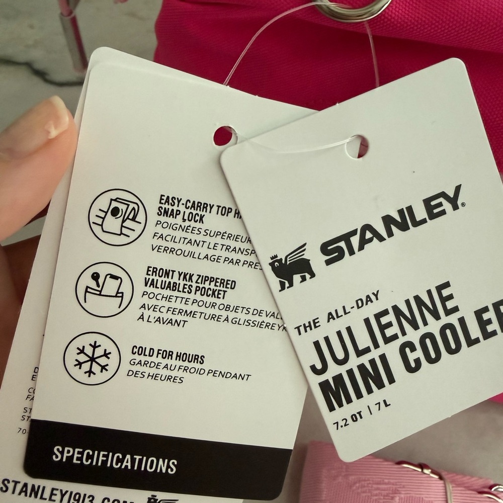 Stanley inspired Pink Mini Cooler - Picture 2 of 5